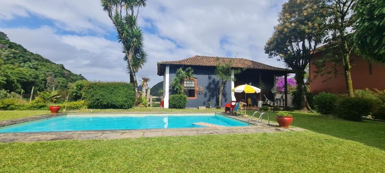 Casa Temporada Com Tranquilidade E Aconchego - Petropolis - Rj Villa Kültér fotó